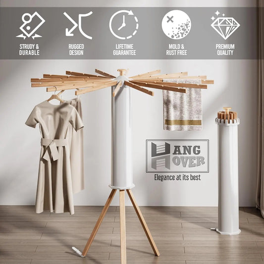 Foldable Clothes Drying Rack